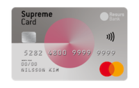 Resurs Bank - Supreme Card Woman